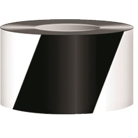Accuform Black and White Hazard Warning Tape PTM738BKWT